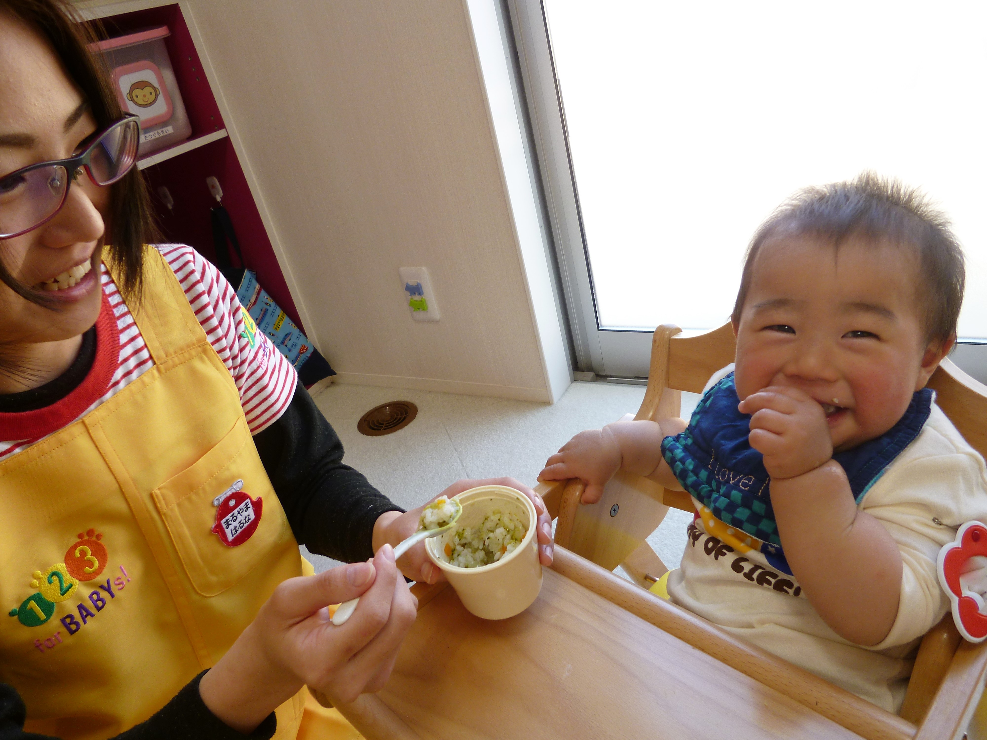 給食はおいしいな(^^♪