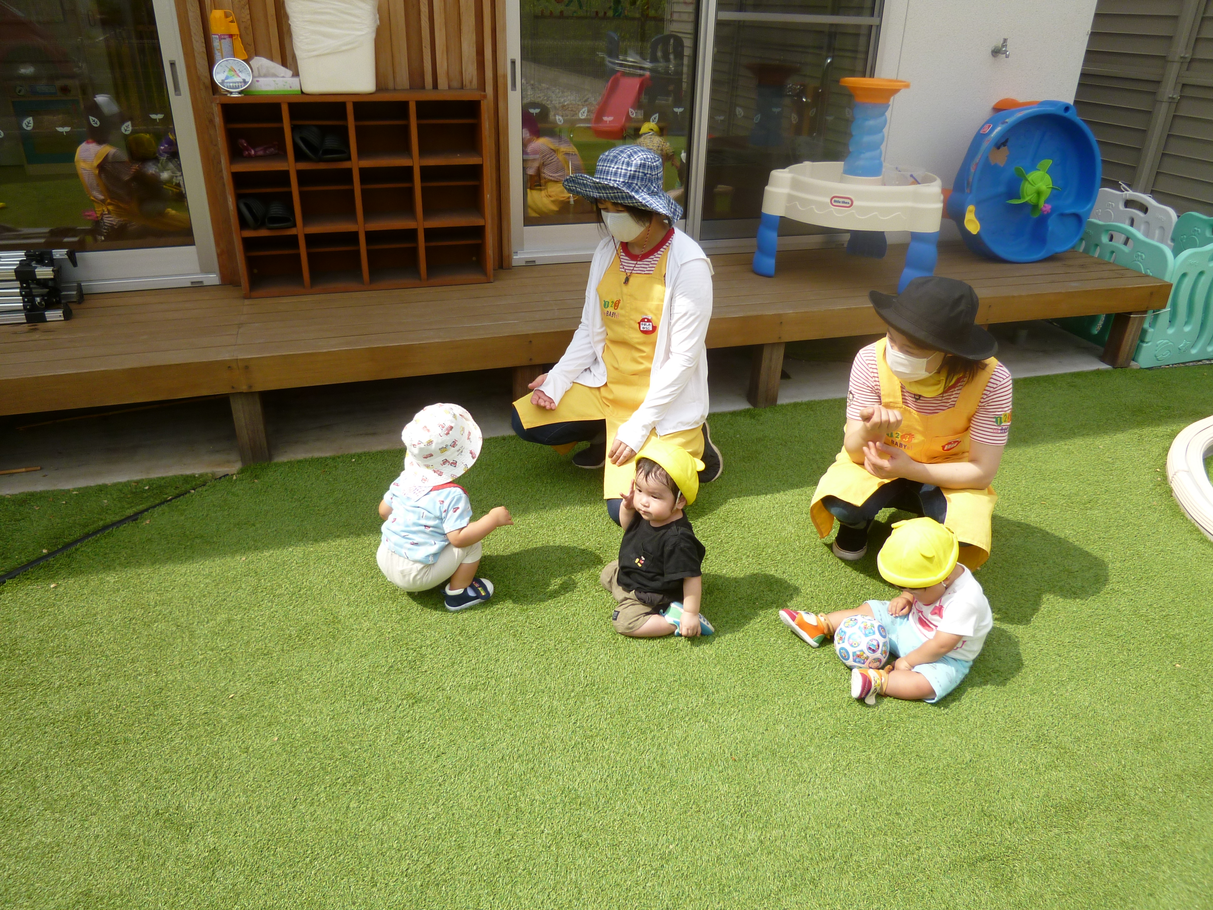 やっぱり園庭が好き(^^♪