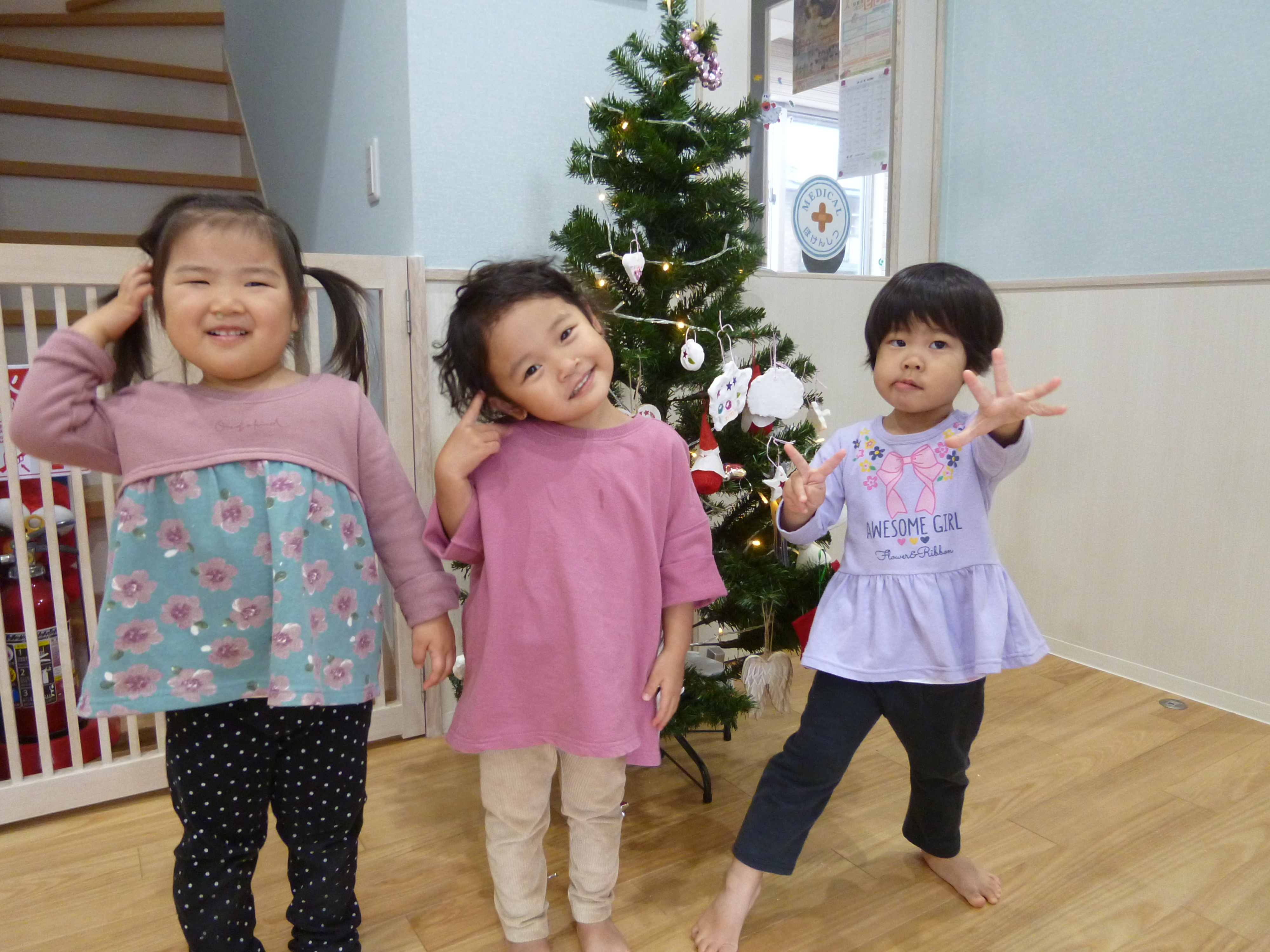 園内はもうクリスマス気分(^^♪