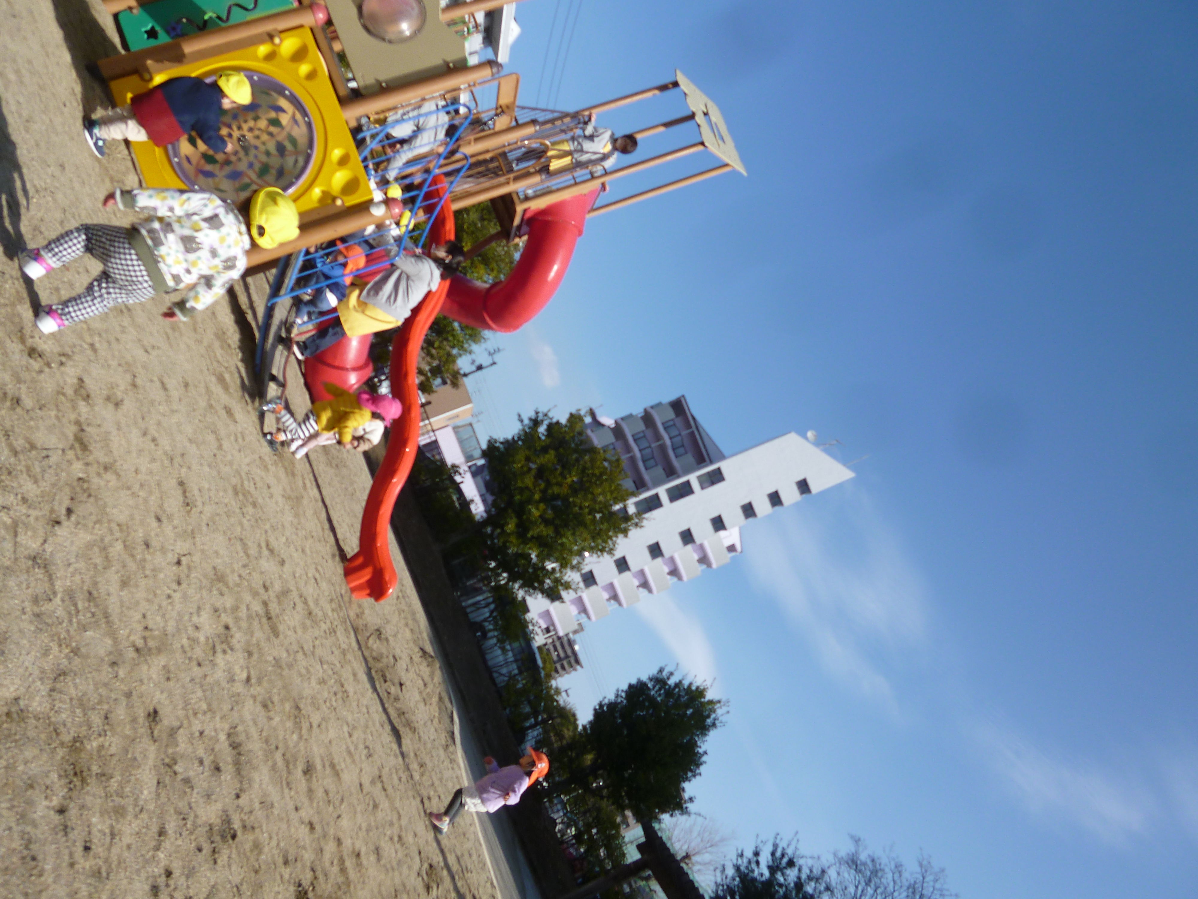 1号公園に遊びに行ったよ(^^♪