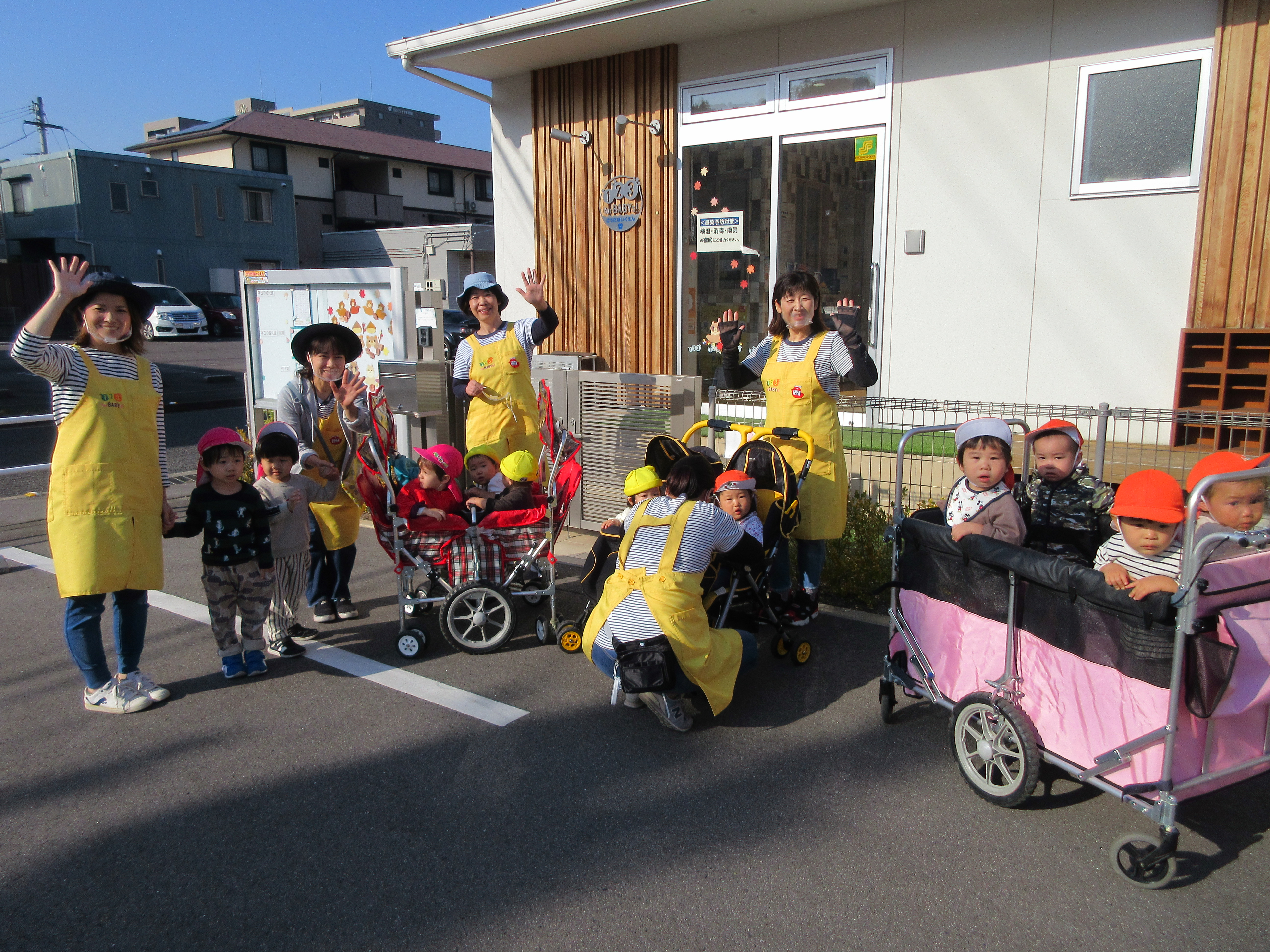 中央公園までお散歩に行ったよ(^^♪