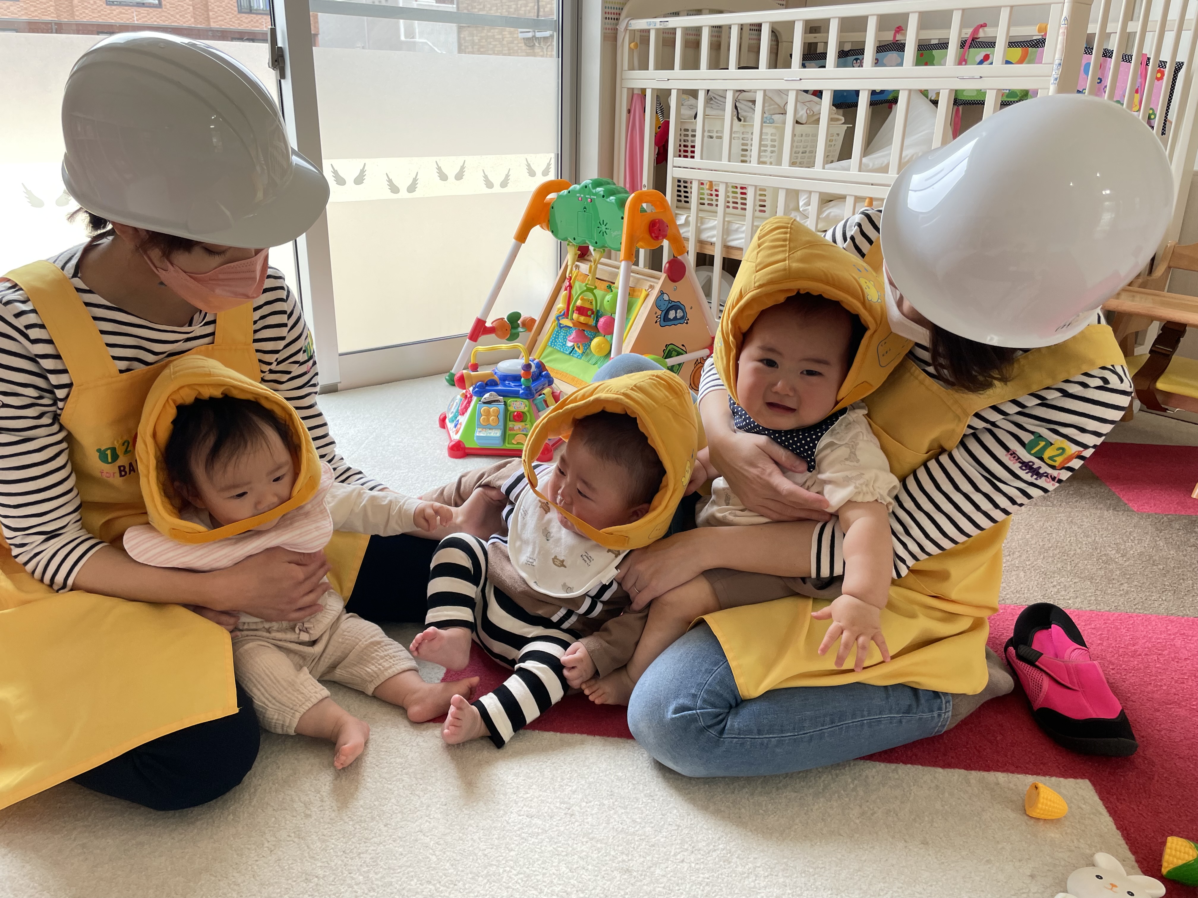 今日は避難訓練の日(^^♪
