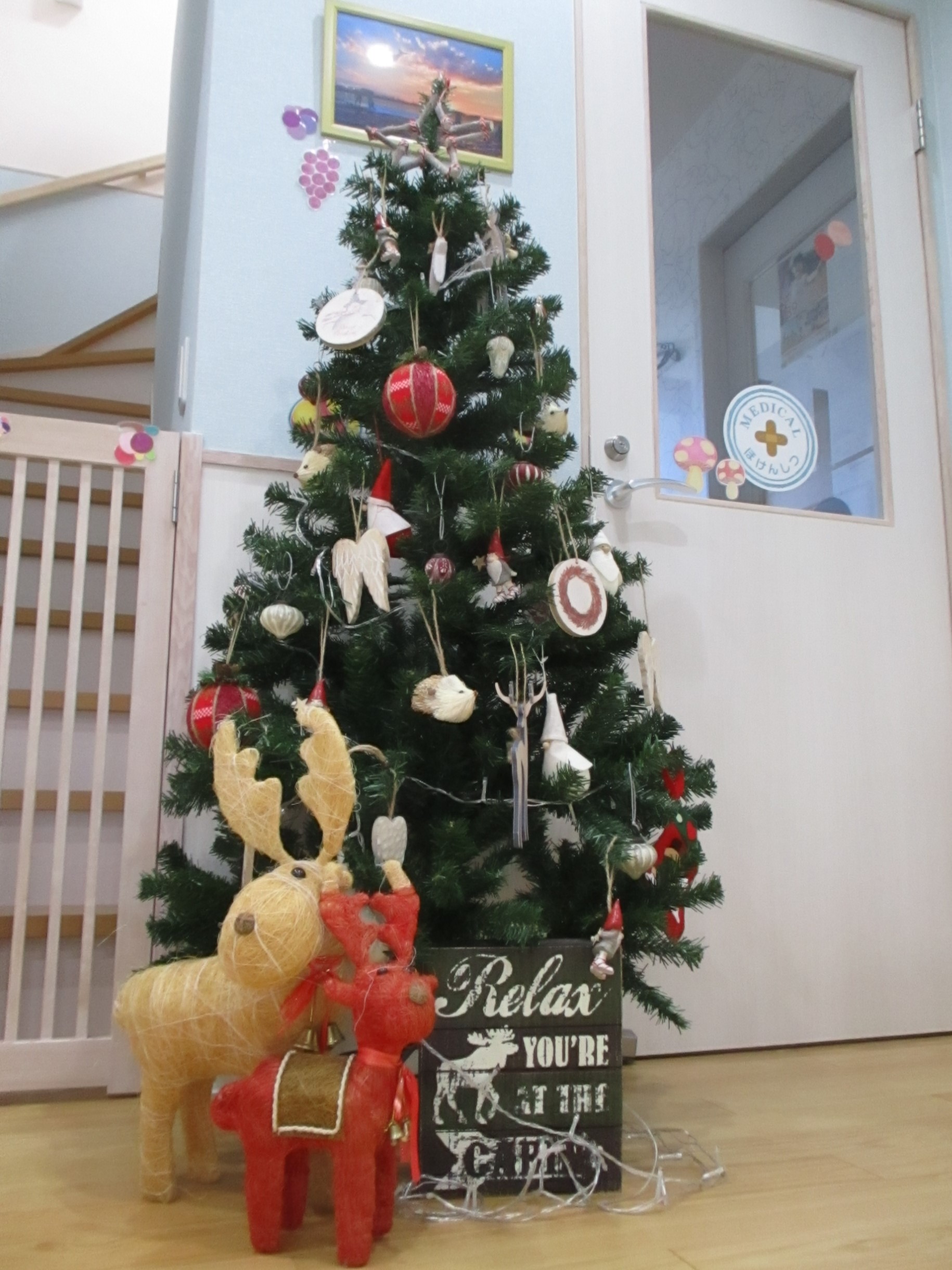 クリスマスツリー🎄を飾ったよ(^^♪