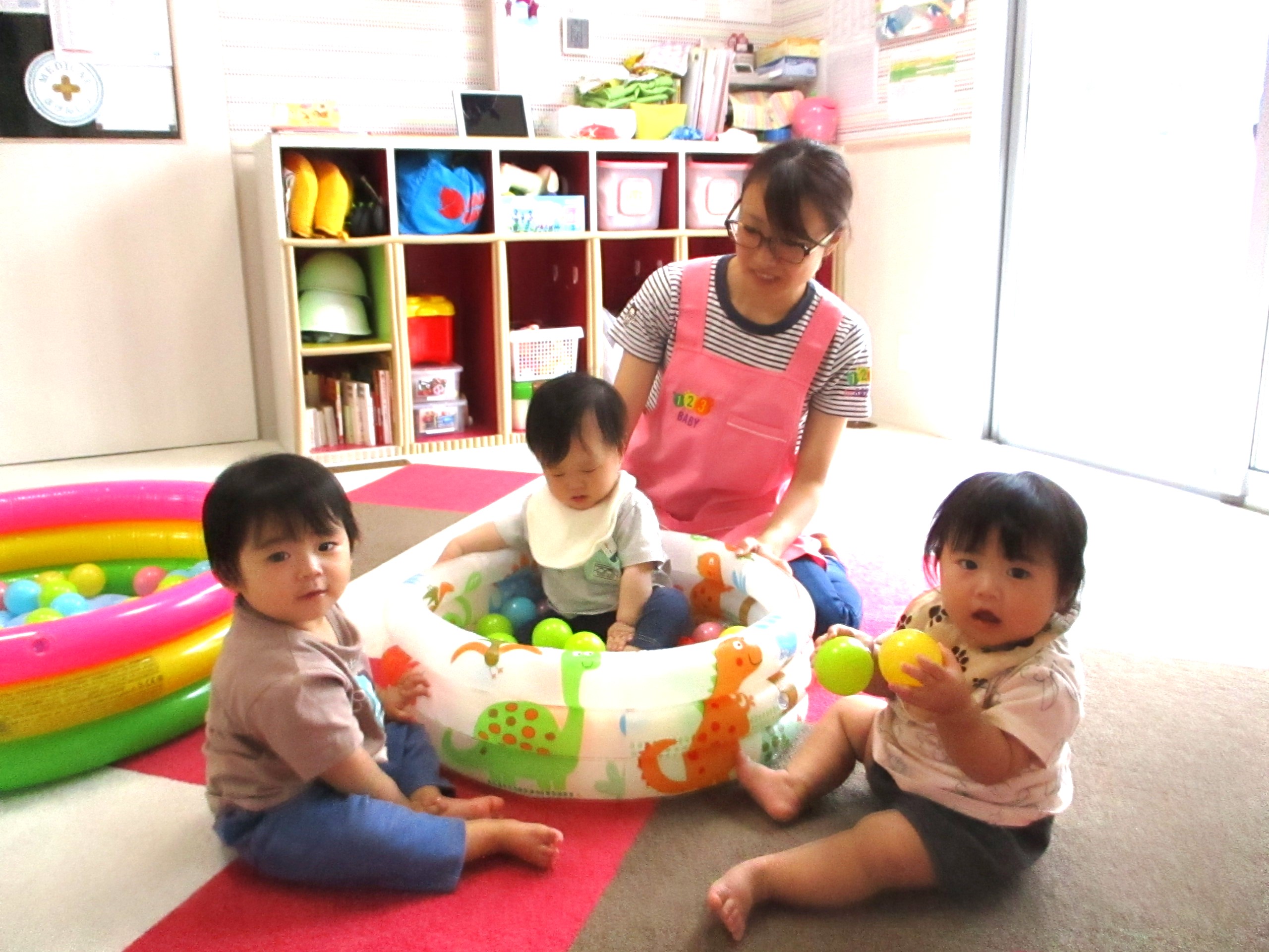 今週のうみ組さんと６月生まれのおともだち(^^♪