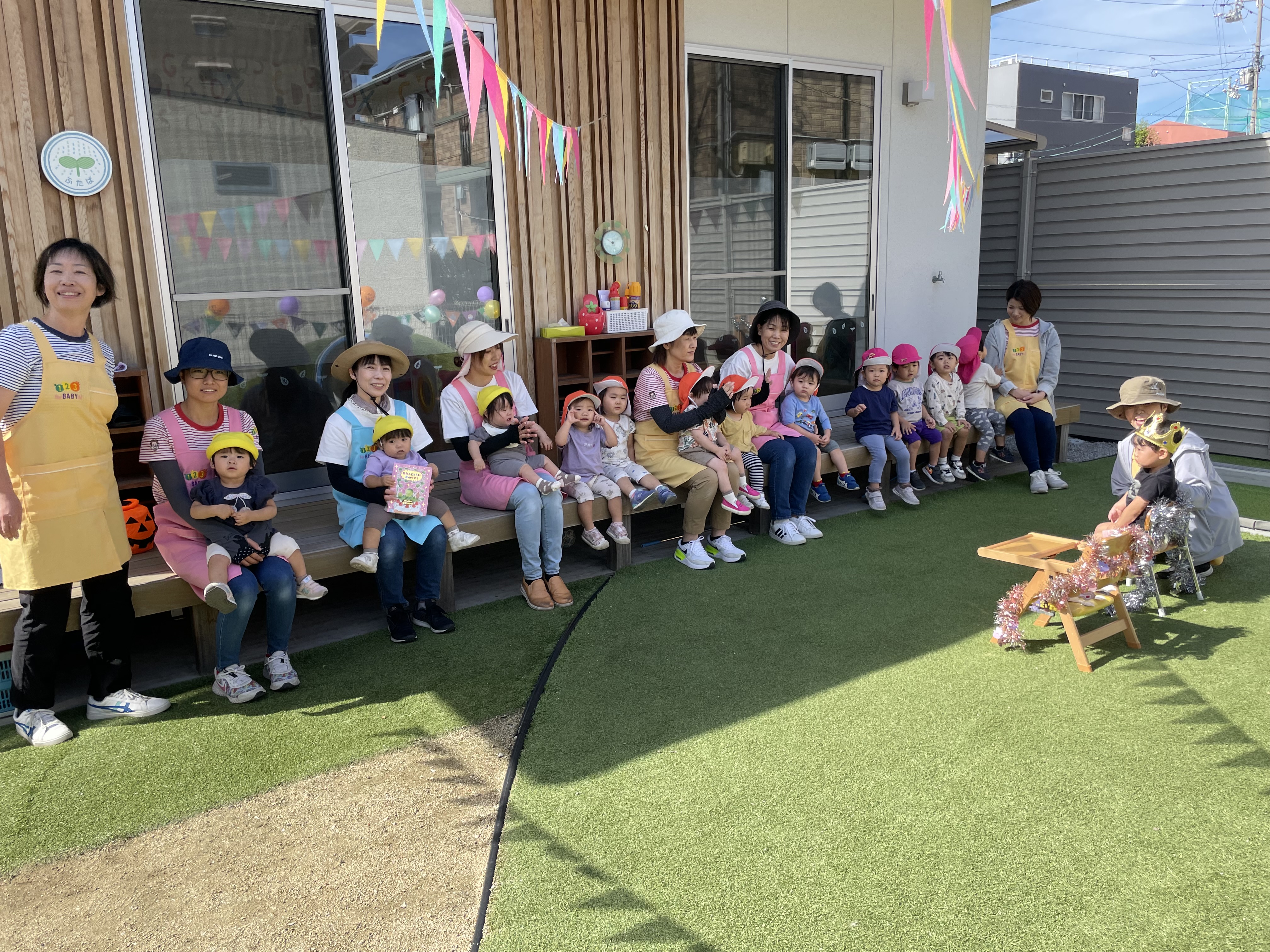 今日は10月のお誕生日会(^^♪