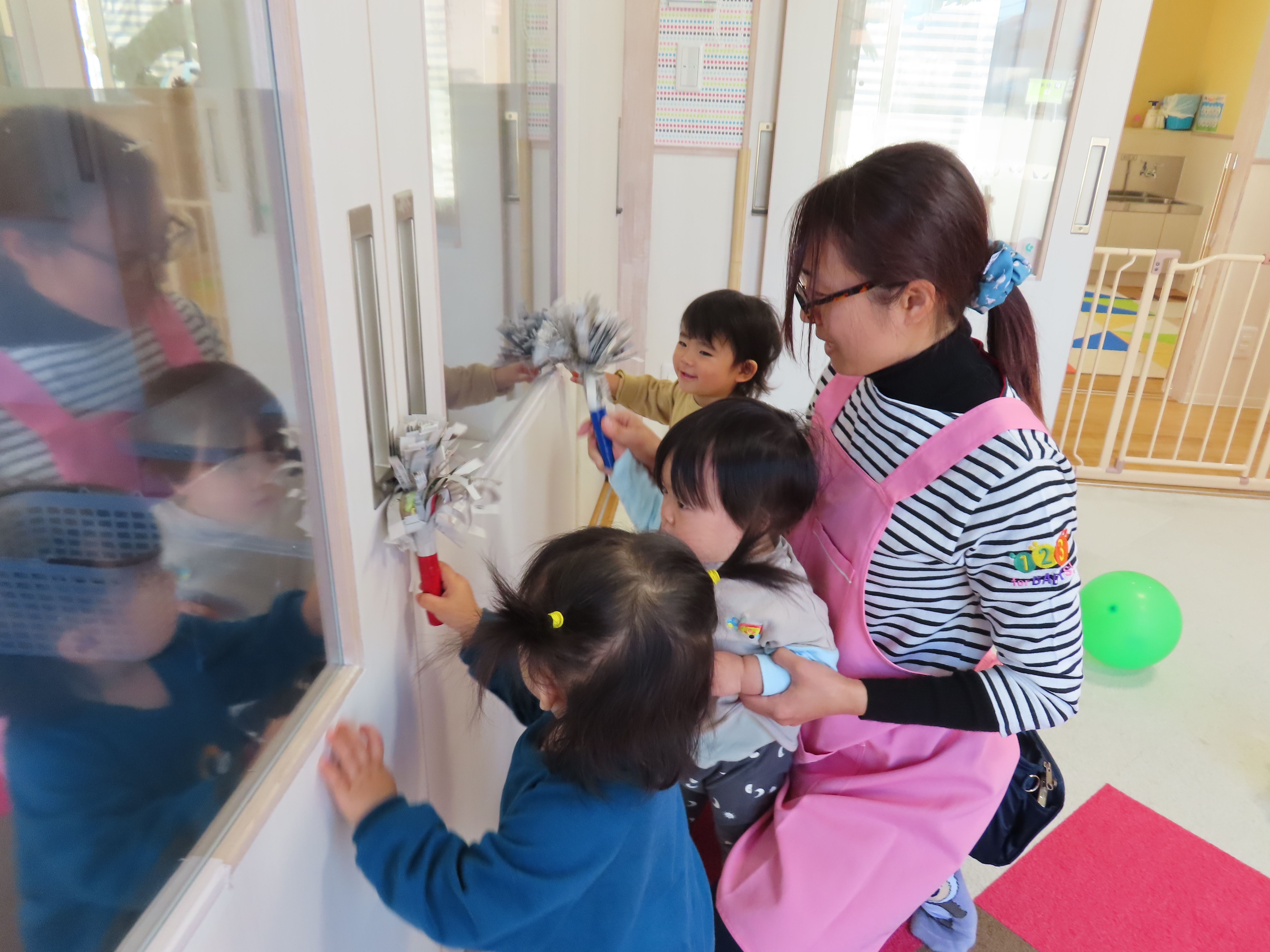 みんなで年末大掃除をしたよ(^^♪