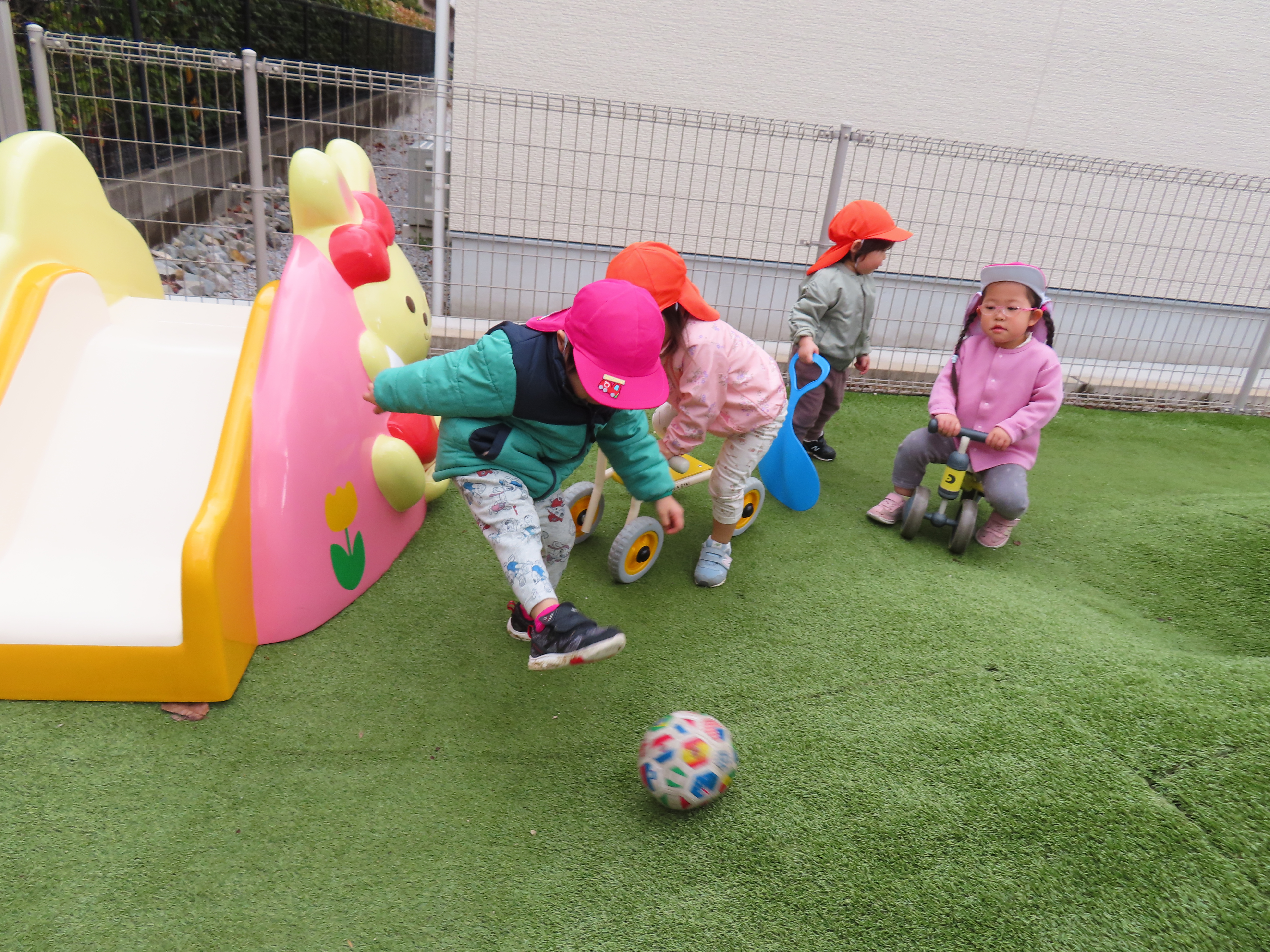 園庭遊び(^^)/