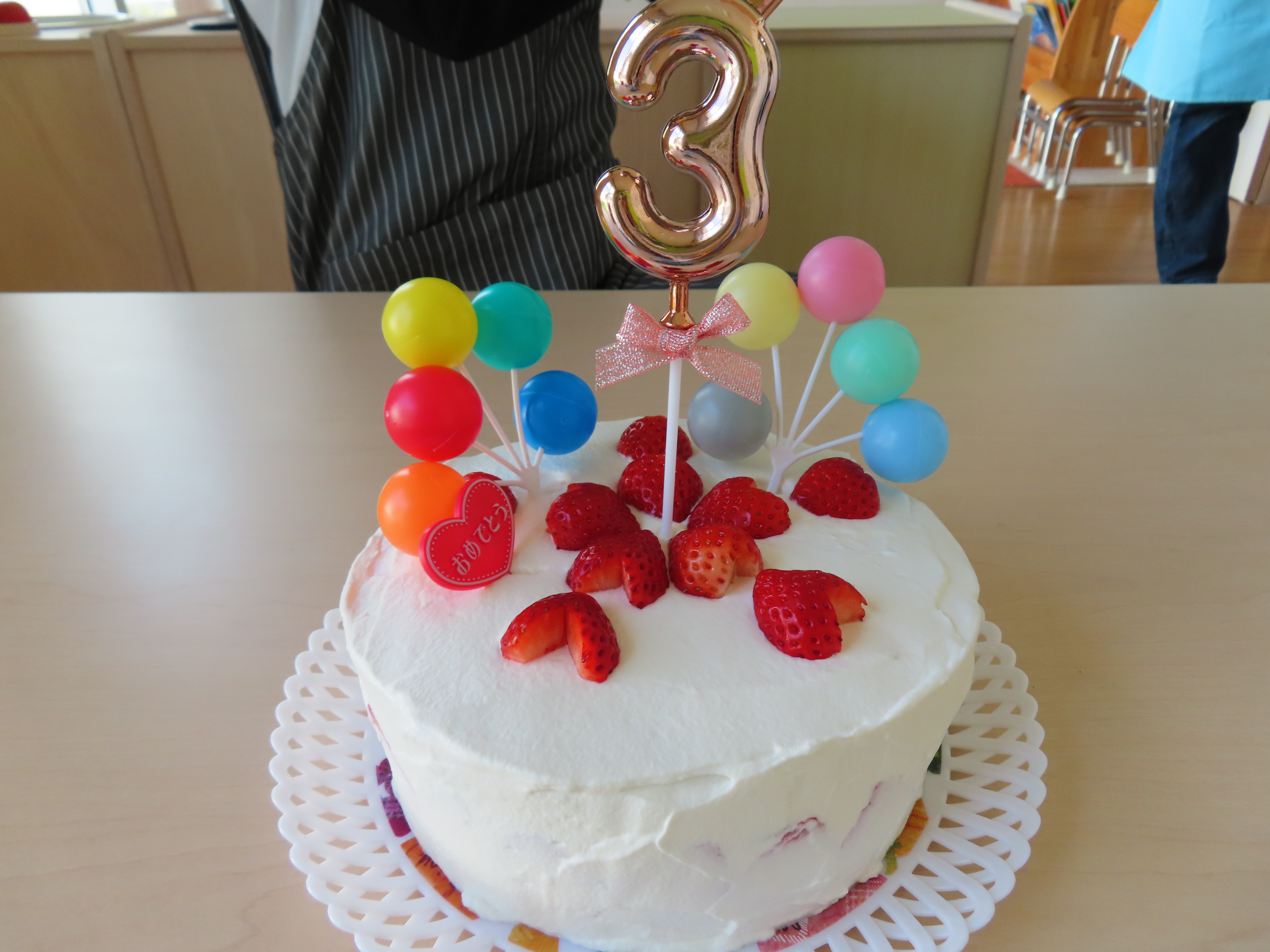 ひな祭り誕生会(^^♪